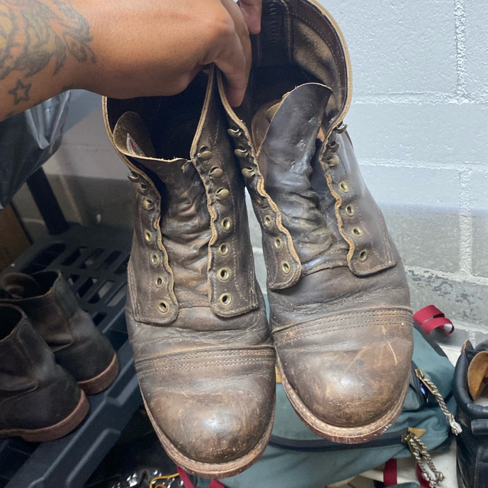 J crew x red wing iron ranger 4584